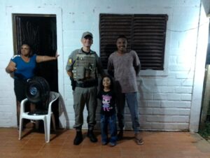 Brigada Militar visita jovem cachoeirense que sonha em ser PM