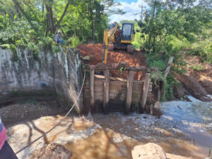 Prefeitura de Candelária constrói nova ponte no Corredor dos Siqueiras