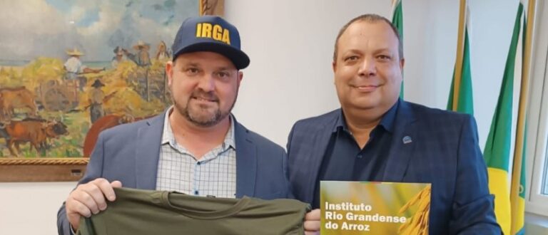 Transição do Irga: atual presidente recepciona novo gestor