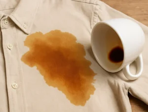 3 maneiras de remover manchas de café das roupas sem esforço