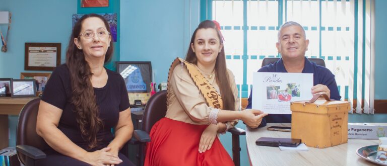Paganotto recebe convite para 54ª Ciranda Cultural de Prendas
