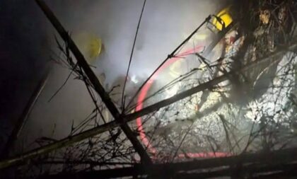Bombeiros de Encruzilhada do Sul combatem incêndio em taquaral