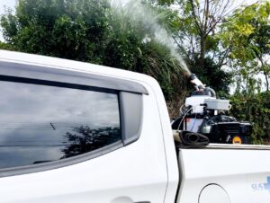 Pulverização contra o mosquito da dengue percorre a cidade. Confira roteiro