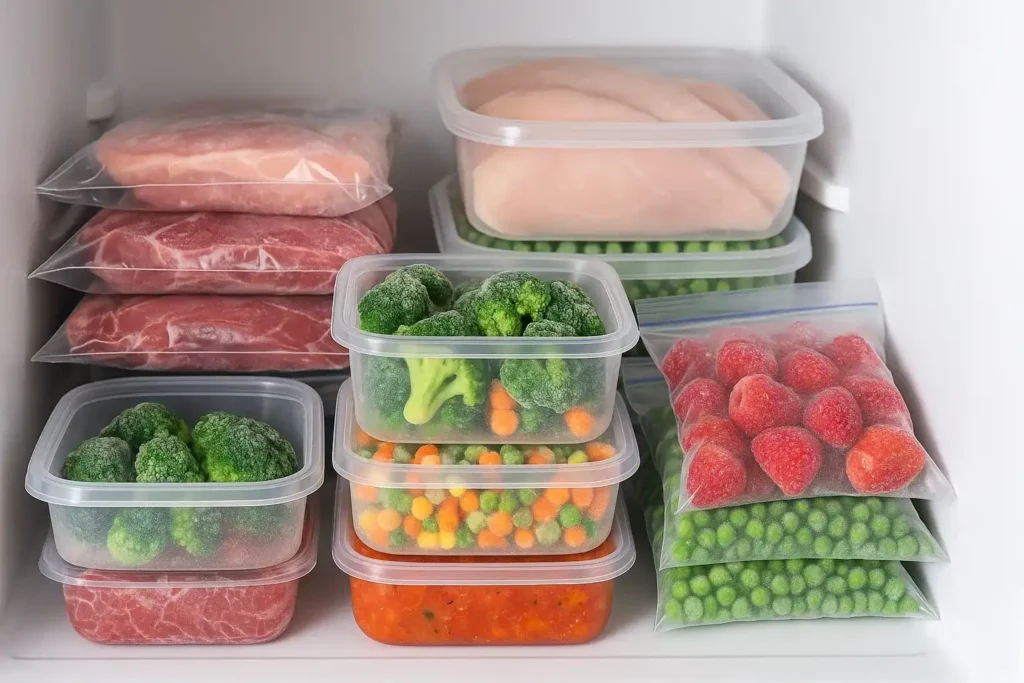 Como congelar alimentos da maneira certa para garantir sabor e textura
