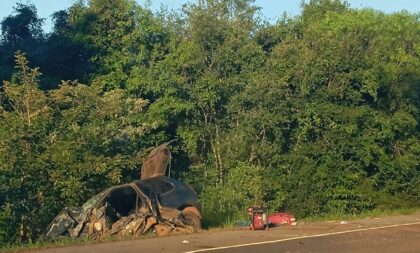 Vítima de acidente na BR-153, mulher não resiste e tem morte constatada no HCB