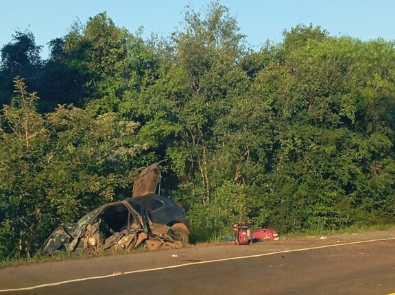 Vítima de acidente na BR-153, mulher não resiste e tem morte constatada no HCB