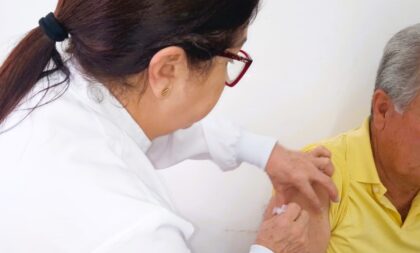 Frentes da vacinação contra a gripe somam 8.449 doses aplicadas