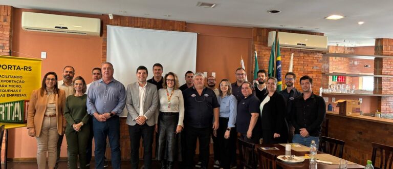 Empresários de Cachoeira do Sul conhecem o Programa Exporta RS