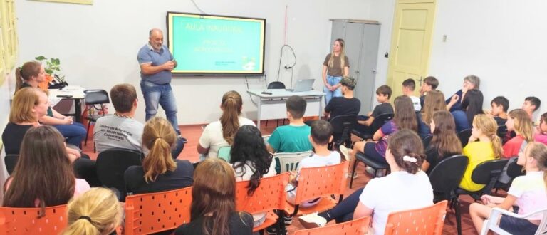 Projeto Agroecologia inicia aulas oficialmente em Novo Cabrais