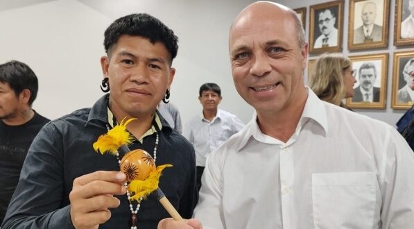 Balardin e secretários se reúnem com lideranças indígenas em Cachoeira do Sul