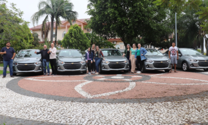 Prefeitura de Novo Cabrais adquire 5 veículos para a Saúde