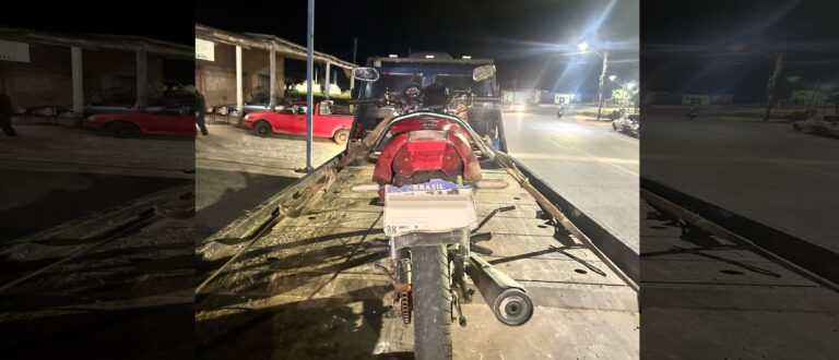 BM de Encruzilhada do Sul prende motociclista que fugiu em veículo irregular