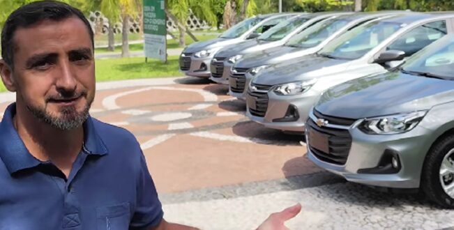 Novo Cabrais: secretário de Saúde comemora aquisição de 5 novos veículos