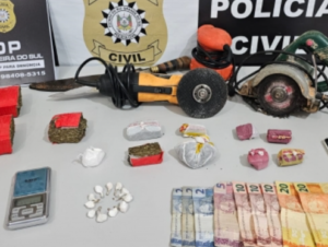 Em nova cruzada contra o tráfico, Polícia prende dupla em Cachoeira do Sul