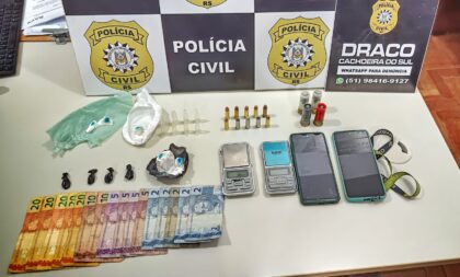 Polícia prende dois por tráfico no Beco dos Trilhos e Habitar Brasil