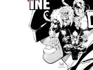 Wolverine em arte com lápis e o talento do mestre Capullo