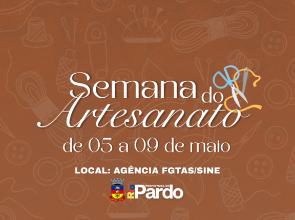 Semana do Artesanato tem edição especial do Dia das Mães em Rio Pardo