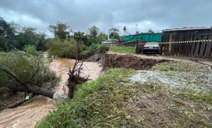 Estragos causados com a chuva: equipes divulgam relatório do dia