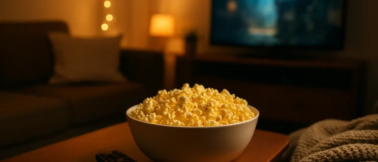 5 dicas para fazer pipoca de cinema para maratonar séries em casa