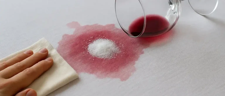 Como remover manchas de vinho da toalha de mesa em 2 minutos com truques simples