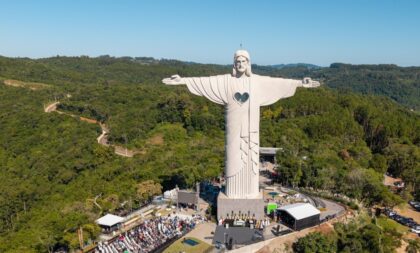 Sesc Cachoeira do Sul promove passeio ao Cristo Protetor de Encantado nas férias de julho