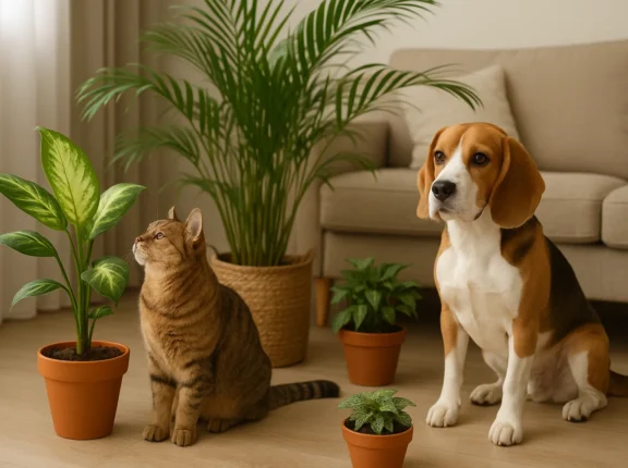Essa planta decorativa é perigosa para cães e gatos. Saiba qual é e proteja seu pet