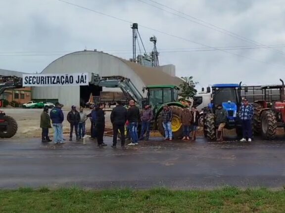 Produtores rurais protestam em rodovias pela securitização