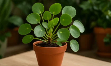 Planta-chinesa-do-dinheiro: 7 dicas de cultivo e como fazer mudinhas da pilea