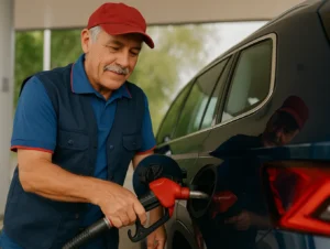 Por que você deve parar de encher o tanque de combustível até a “boca”