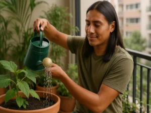 Você costuma regar plantas direto na raiz? Veja por que isso pode prejudicar o crescimento