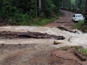 Prefeitura de Paraíso do Sul atualiza pontos de bloqueio devido às chuvas