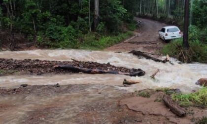 Prefeitura de Paraíso do Sul atualiza pontos de bloqueio devido às chuvas