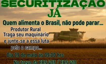 Produtores rurais prometem paralisar rodovias
