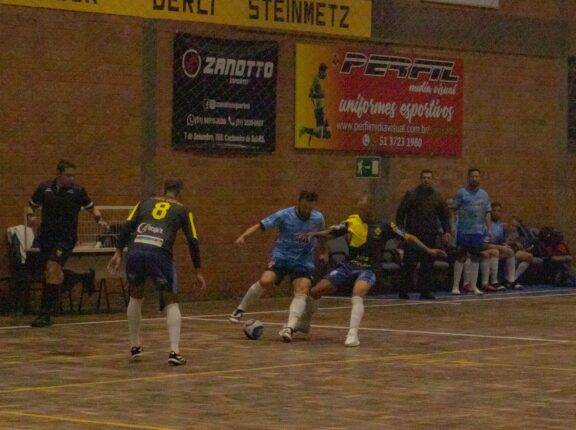 Futsal Veterano 35: jogos acirrados e emoção marcam 3ª rodada