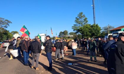Mobilização na 290: “O agro vive um colapso silencioso”