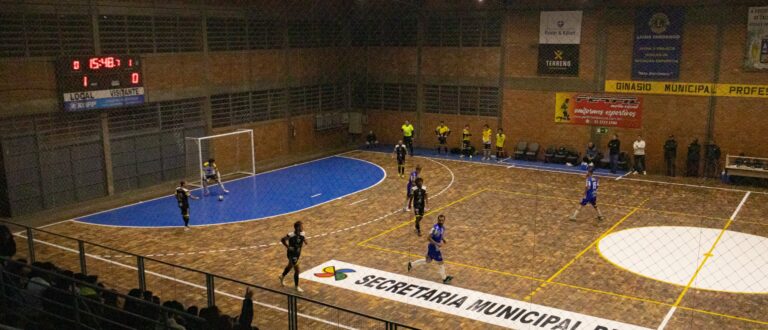 Campeonato Municipal de Futsal – 1ª Divisão: 4 jogos, 23 gols e vibração