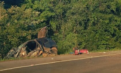 Idoso envolvido em acidente na BR-153 morre no HCB