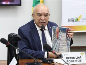 Deputado Airton Lima aborda providências na ponte do Geribá