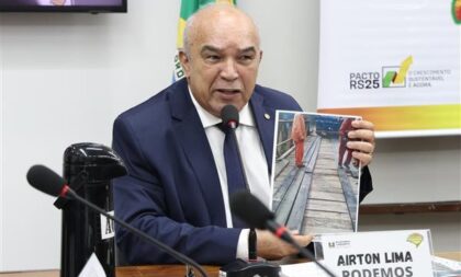 Deputado Airton Lima aborda providências na ponte do Geribá