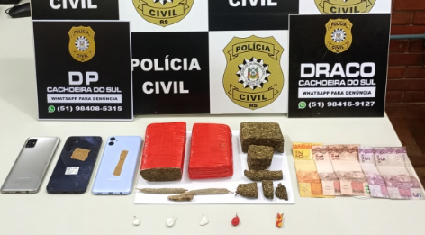 Polícia prende mulheres por tráfico em Cachoeira