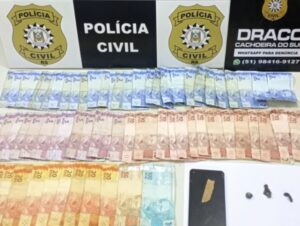 Polícia Civil e Brigada Militar recolheram drogas e prenderam 3 por tráfico nas últimas horas