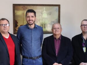 Magaiver e presidente da Uvergs reforçam parceria