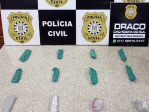 Polícia apreende maconha no Poço Comprido