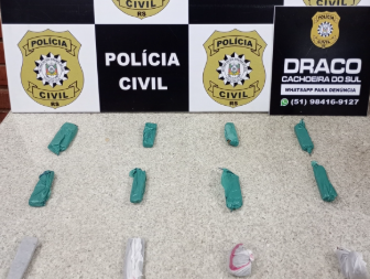 Polícia apreende maconha no Poço Comprido