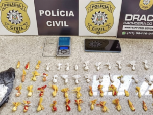 Homem é preso por tráfico de drogas no Bairro Tibiriçá