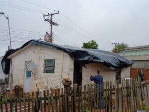 Fortes chuvas atingem mais de 150 moradores em Encruzilhada do Sul