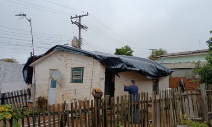 Fortes chuvas atingem mais de 150 moradores em Encruzilhada do Sul