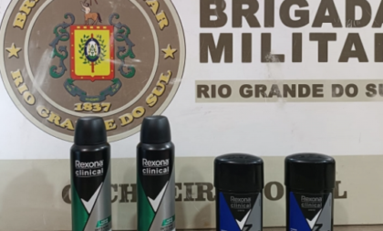 Brigada Militar prende suspeito de furto no Centro