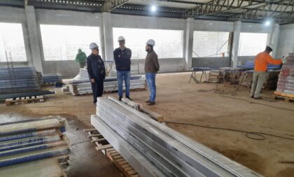 Obra do Sest/Senat avança em ritmo acelerado na BR-153, em Cachoeira do Sul
