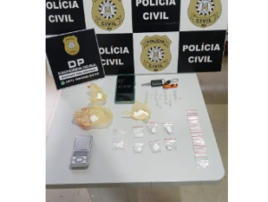 Polícia Civil prende dois em ações contra o tráfico em Cachoeira do Sul